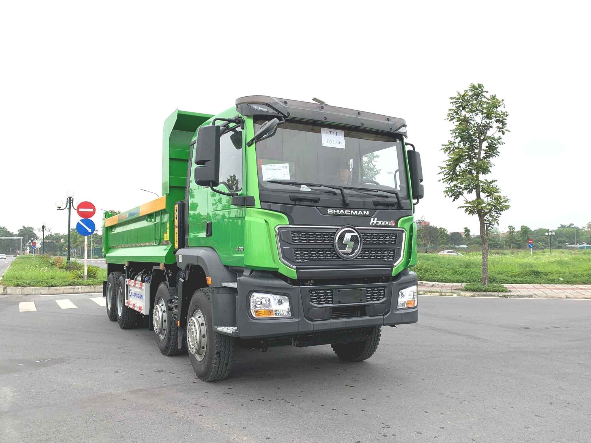 Xe Ben 4 Chân Shacman H3000s 400HP