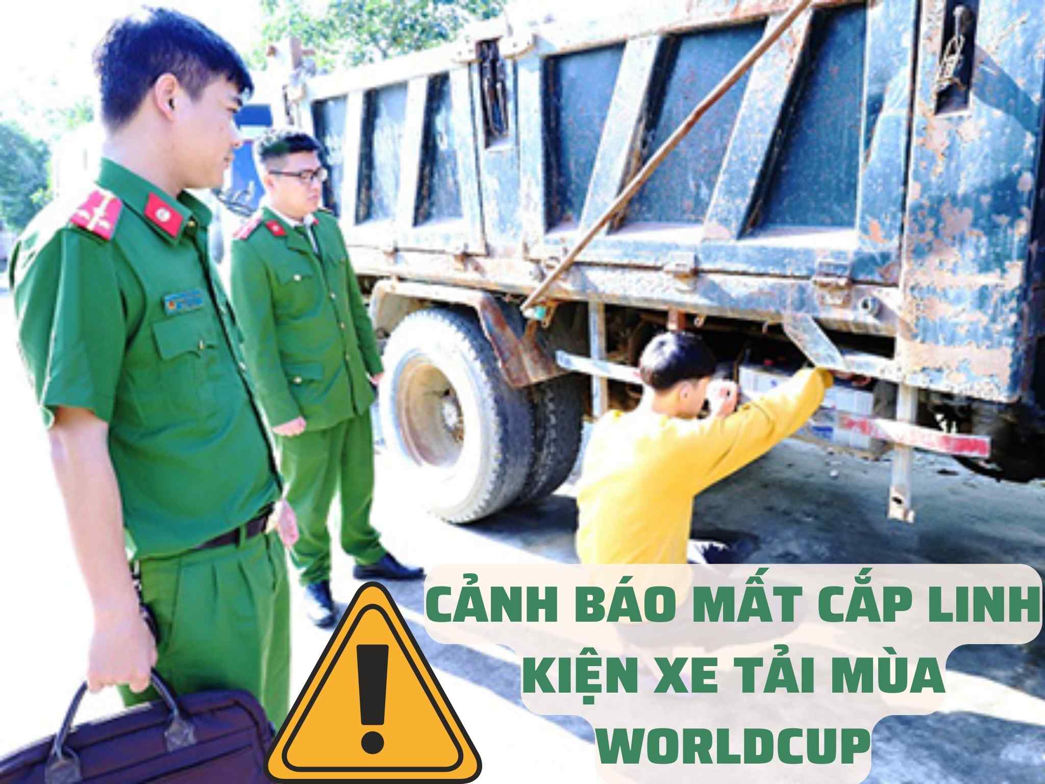 Nạn Trộm Cắp Linh Kiện Xe Tải Mùa Worldcup